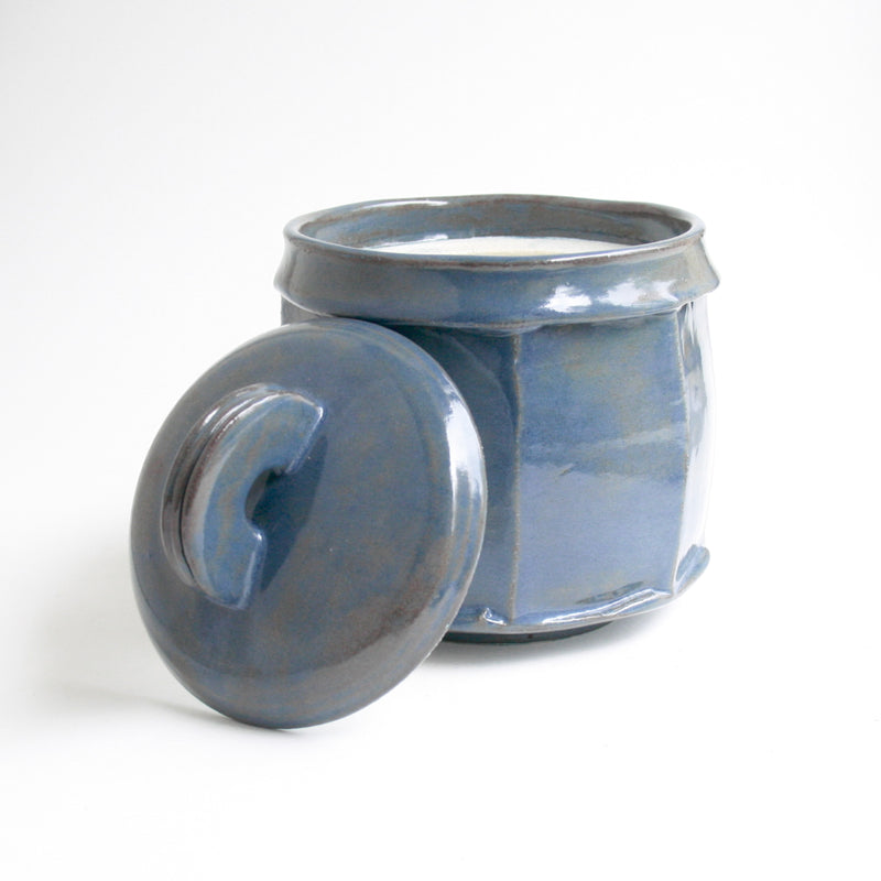 Navy Blue Pet Urn