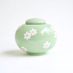 Daisies Urn - 3.5"h