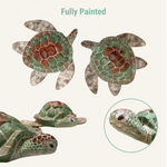 Large Biodegradable Sea Turtle Urn for Ocean Burial - Eco-Friendly Water Burial Urn