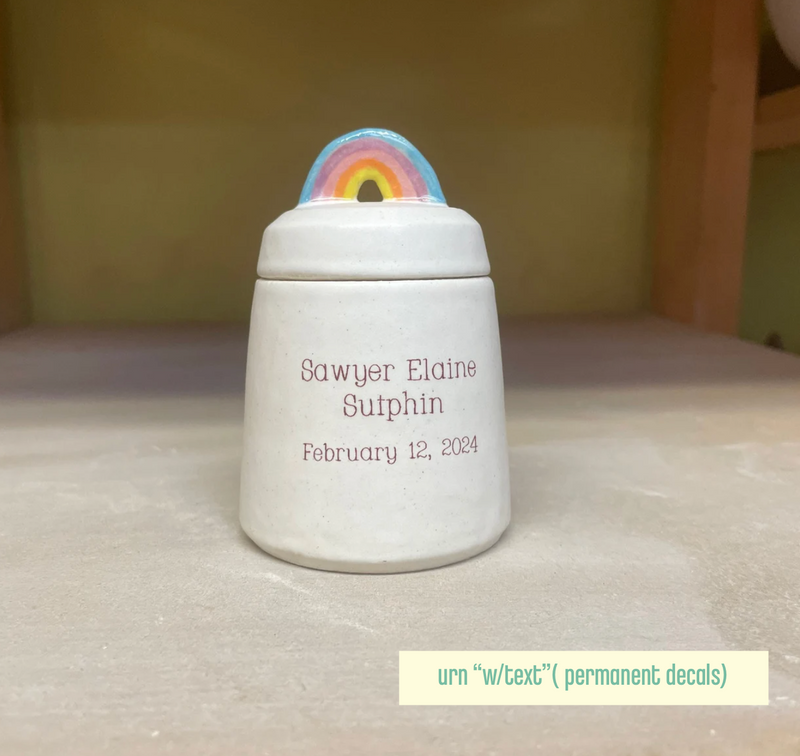 Little Rainbow Urn - 4 oz