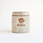 Tawny Paw Print Urn