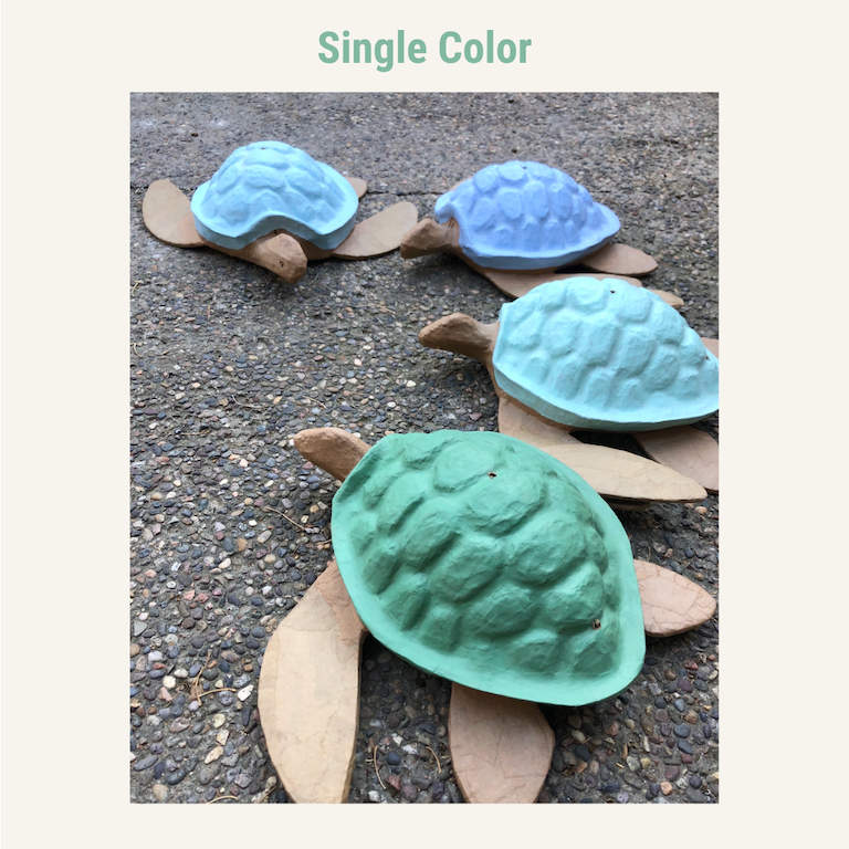 Large Biodegradable Sea Turtle Urn for Ocean Burial - Eco-Friendly Water Burial Urn
