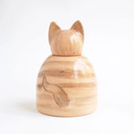 Cat Urn Add-On - painted tail or paws, stamping - custom cat urn
